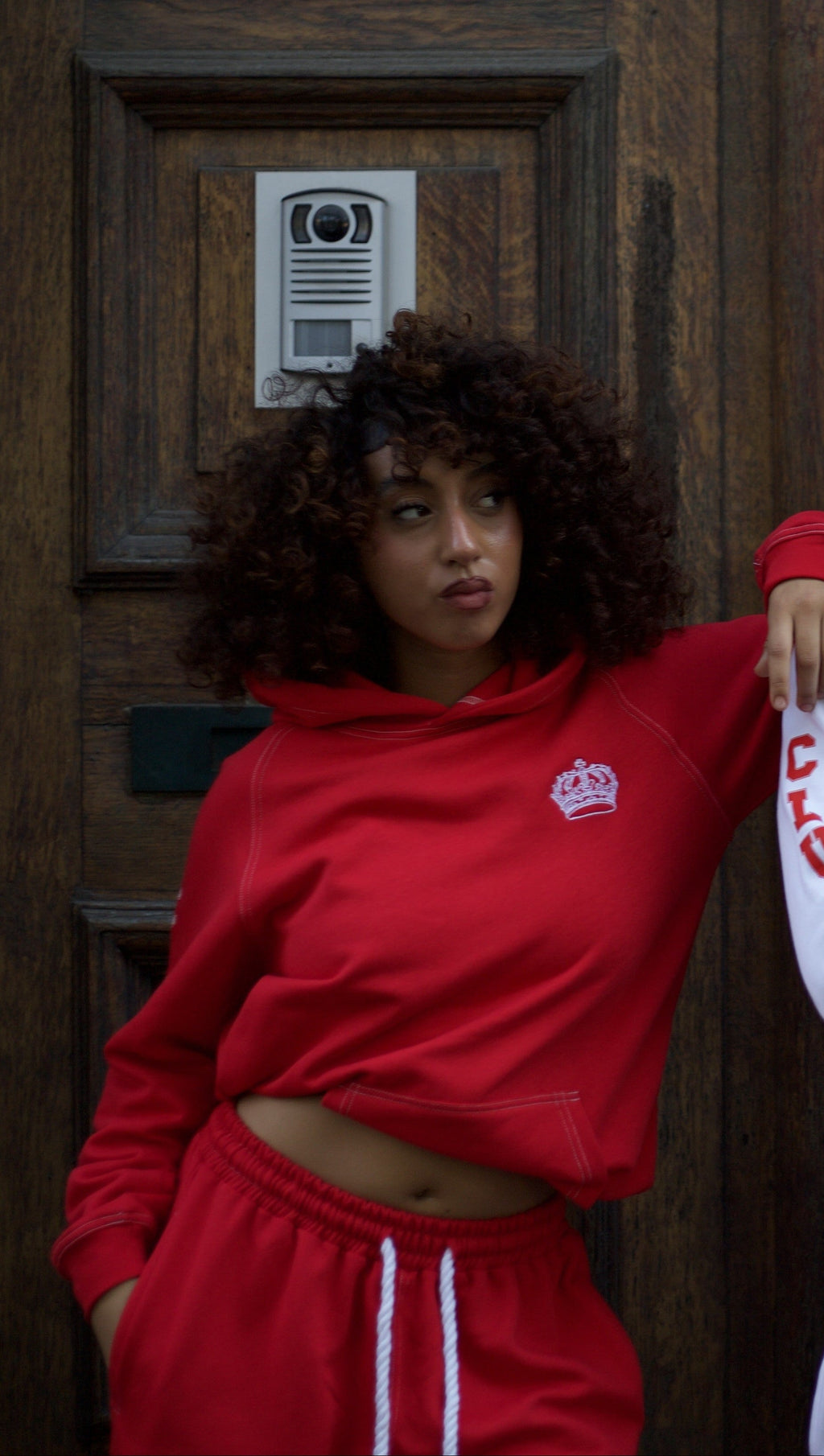 BUILT TO BE DIFFERENT TRACKSUIT RED