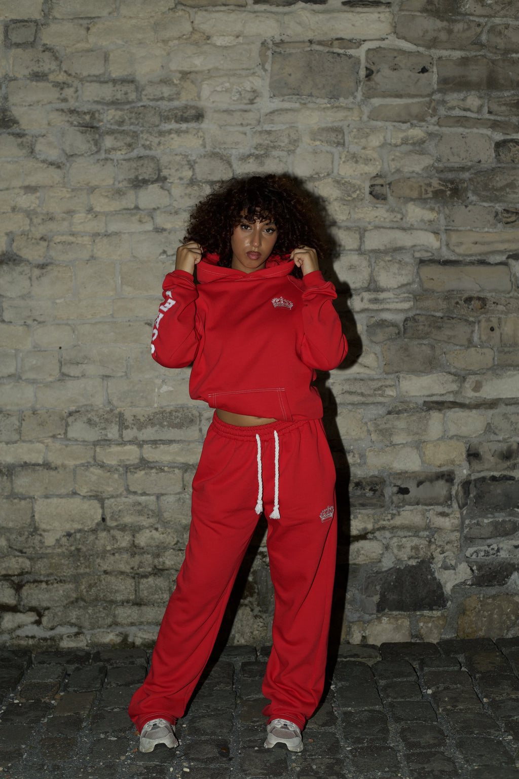 BUILT TO BE DIFFERENT TRACKSUIT RED
